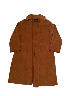 Zara Women's Overcoat Brown Sz: Small Check Desc!